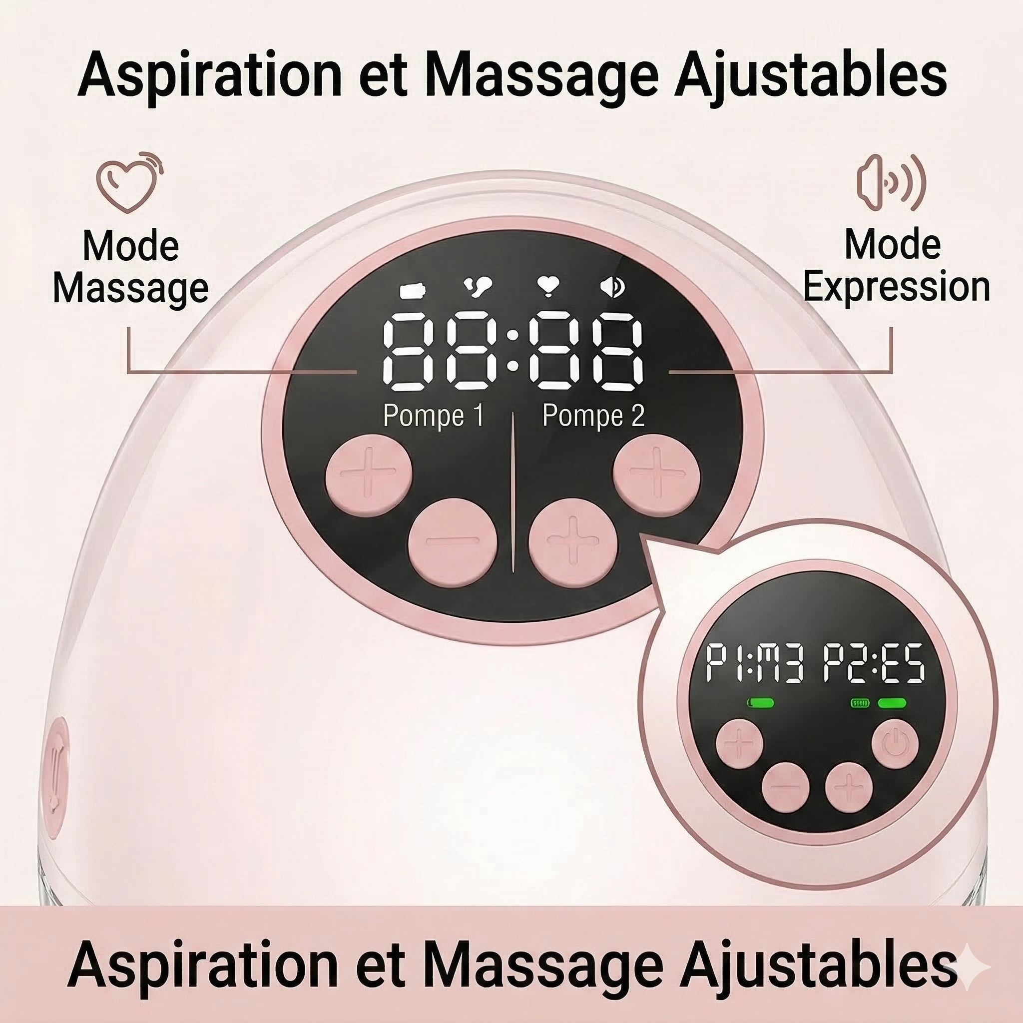 Tire-Lait Électrique Portable